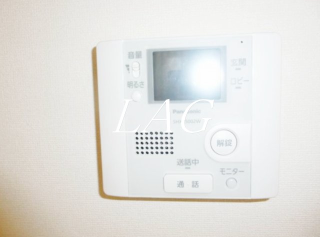 その他設備　モニター付きインターホンです。