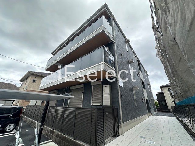建物外観　ネット無料＆都市ガスの新築物件