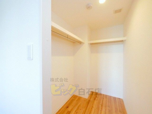 収納　広々ウォークインクローゼット完備しています♪