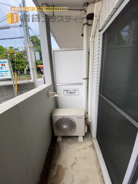 バルコニー　同タイプ別部屋の写真です