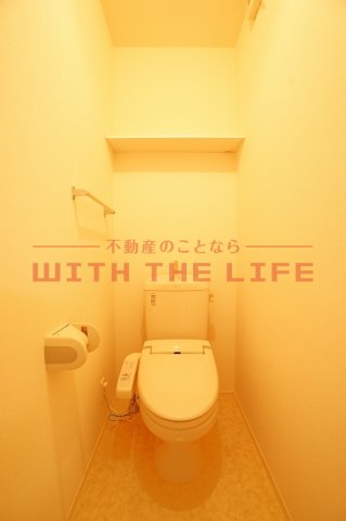 トイレ　ゆったりとした空間のトイレです