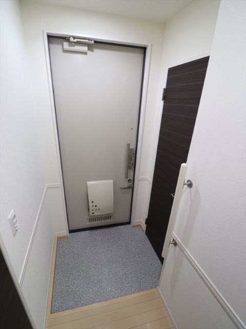 玄関　シューズボックスで玄関すっきり