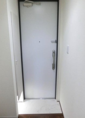玄関　明るい玄関です