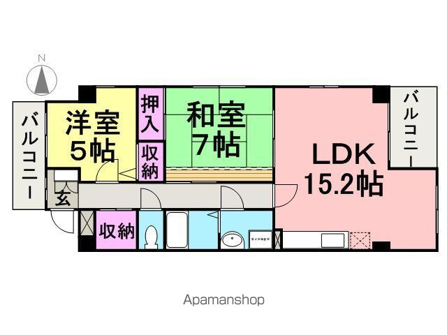 プラマー塚口の間取り写真