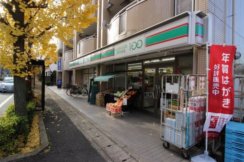コンビニ　ローソンストア100 LS市川宝二丁目店（コンビニ）まで374m