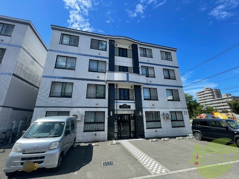 建物外観　札幌市西区二十四軒一条「グランメール２４－Ｄ」