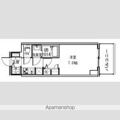 SーRESIDENCE福島Alovitaの間取り写真