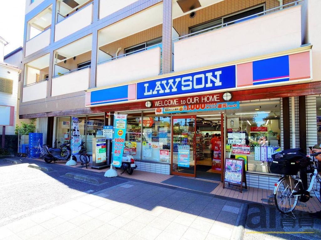 コンビニ　ローソン三鷹の森店（コンビニ）まで460m