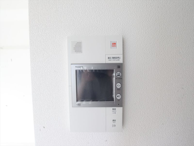 セキュリティ　ＴＶモニター付インターホン完備