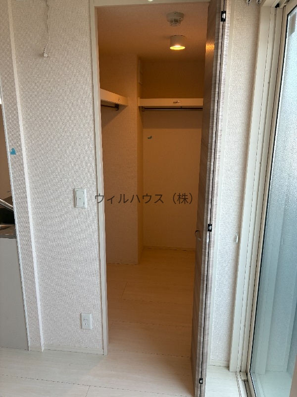 収納　ウォークインクローゼット！