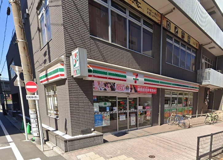 コンビニ　セブン-イレブン 大田区東糀谷店（コンビニ）まで81m