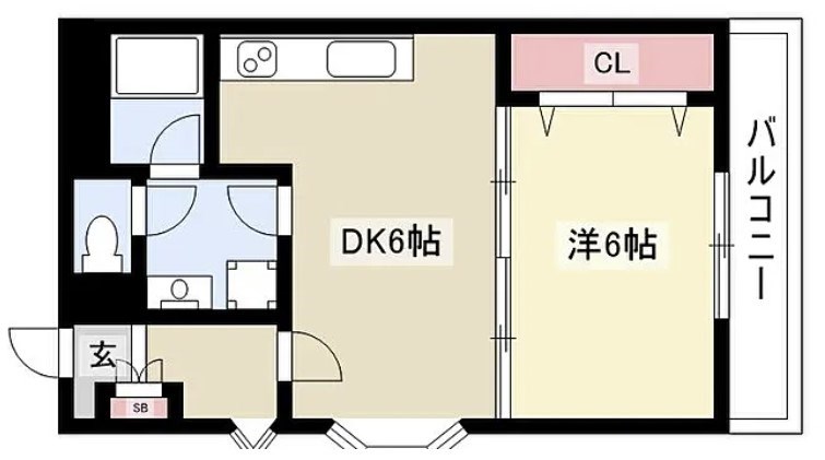 シャトー貴船の間取り写真