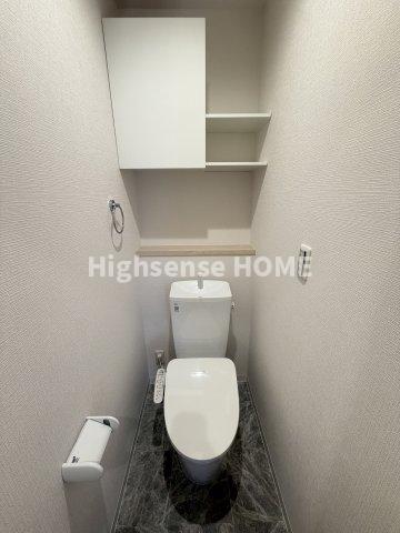 トイレ　ゆったりとした空間のトイレです
