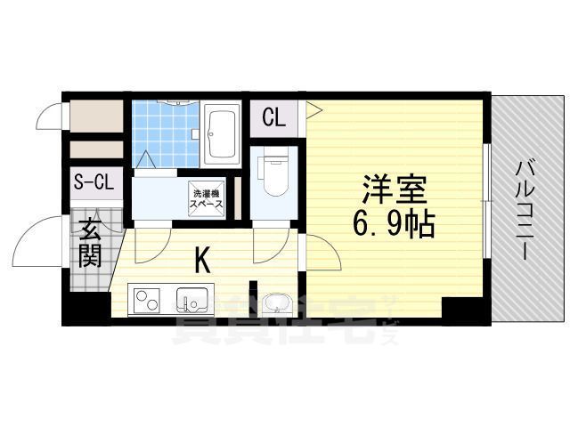 TrevanceUmedaの間取り写真