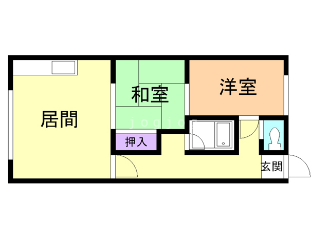 目黒ハウスの間取り