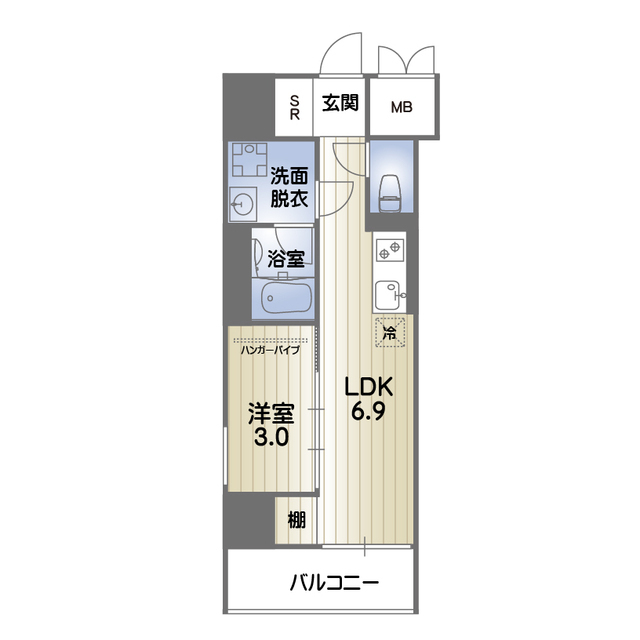 RISE　KUMAMOTO　EXEの間取り