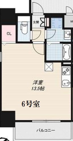 姫路市忍町のマンションの間取り