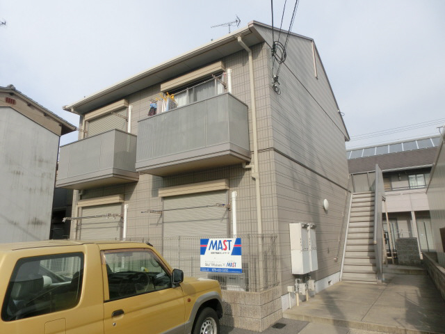 加古郡播磨町野添のアパートの建物外観