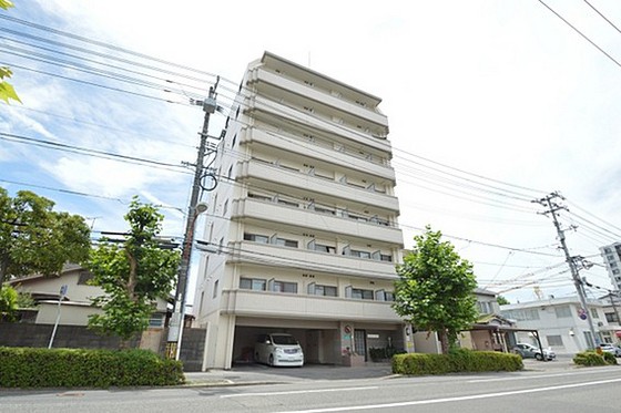 広島市中区西川口町のマンションの建物外観