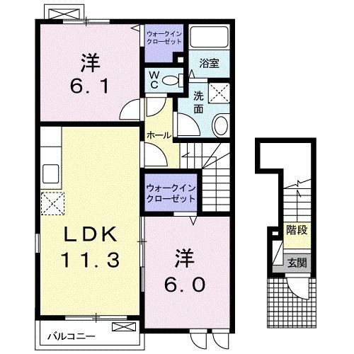 リバーサイド恵比寿の間取り