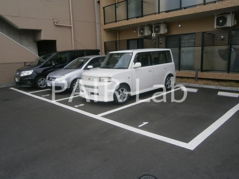 【インタービレッジ土山の駐車場】