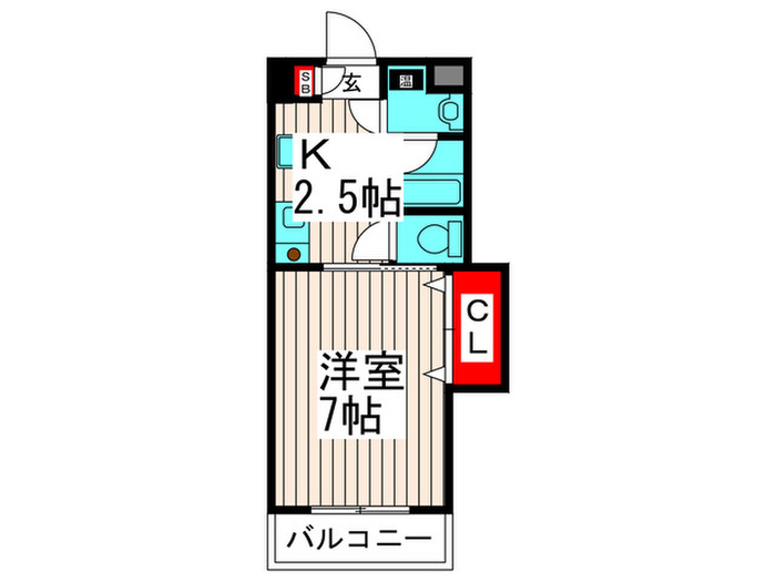 サンイング西川口の間取り