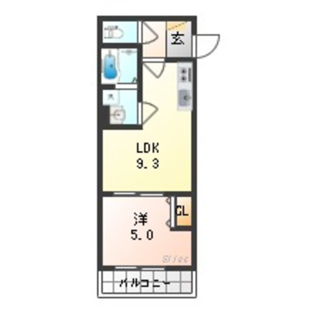 PARKSIDE MITOの間取り