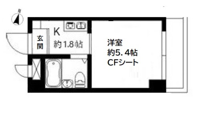 カレッジハイツ稲毛の間取り