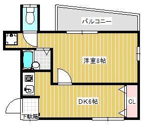 【ラフォーレIIの間取り】