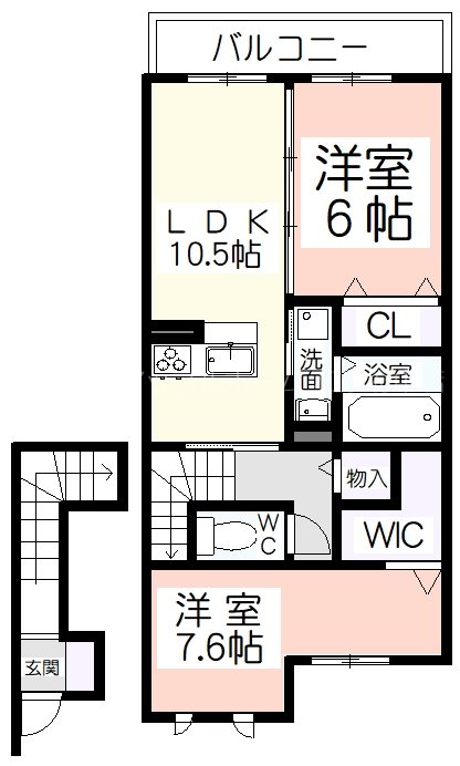 龍ノ樹マンションII-1の間取り