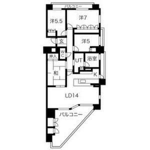 名古屋市瑞穂区瑞穂通のマンションの間取り