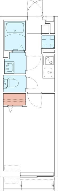 板橋区東坂下のマンションの間取り