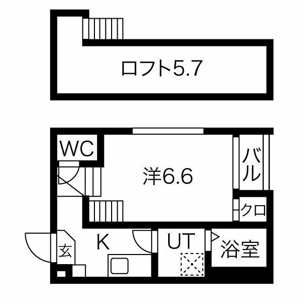 【ベルシャンブルの間取り】