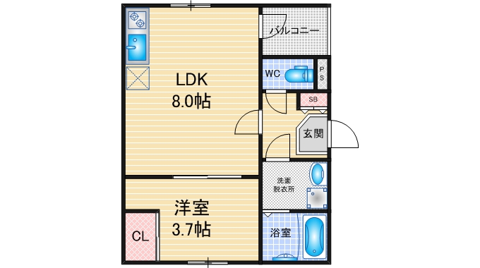 Lumiere douceの間取り