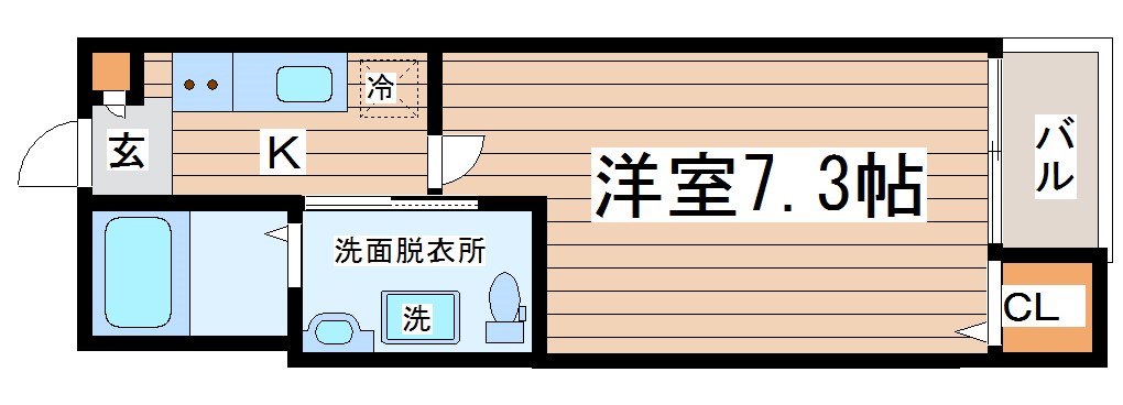 タマリンド長町の間取り