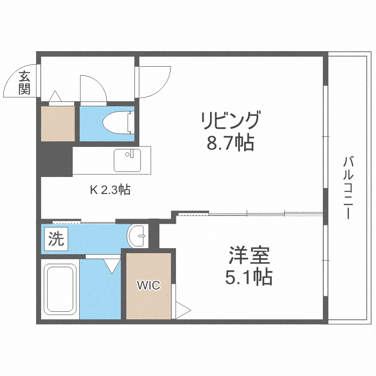 ビッグレジデンス山の手の間取り