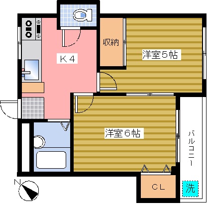 練馬区豊玉北のマンションの間取り