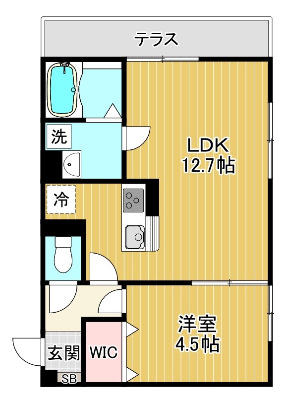 アリア守山の間取り