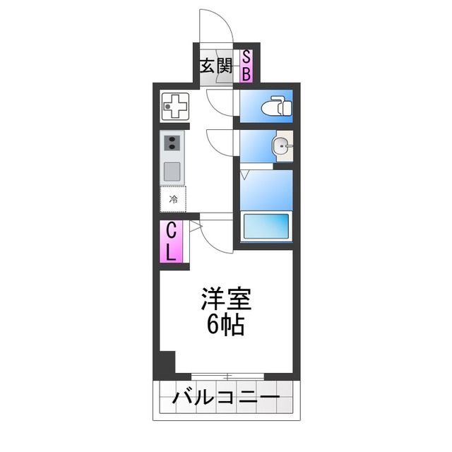 グランパシフィック塩草公園の間取り