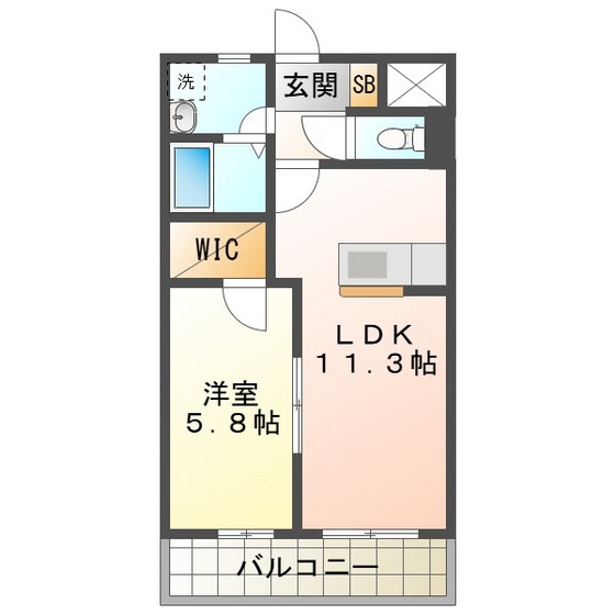 プレステージ千種　Ｂ棟の間取り