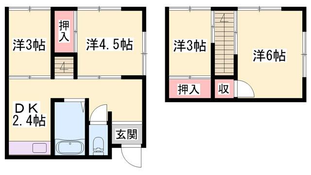 フルール御立の間取り