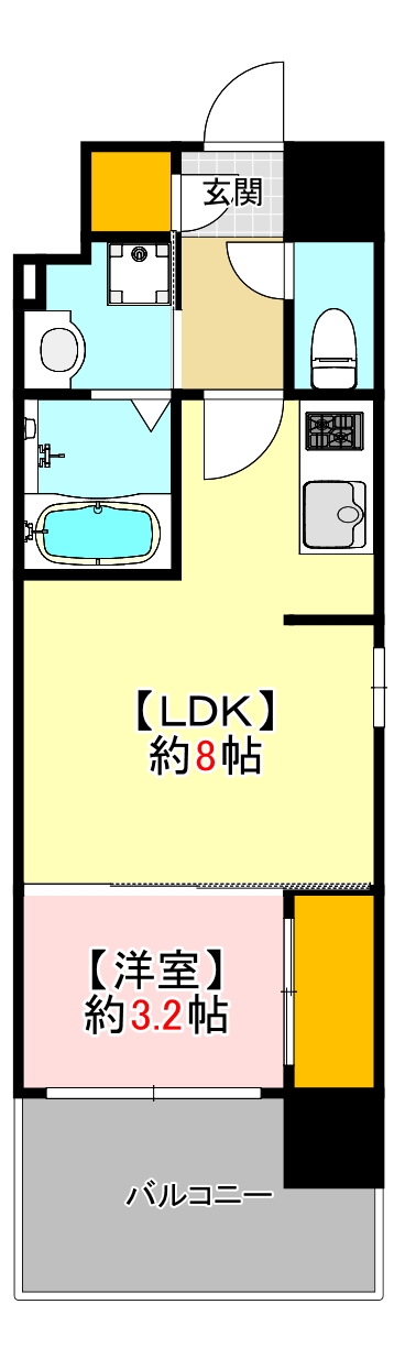 ウェンディ光町の間取り