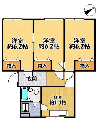 ハイランド２１の間取り