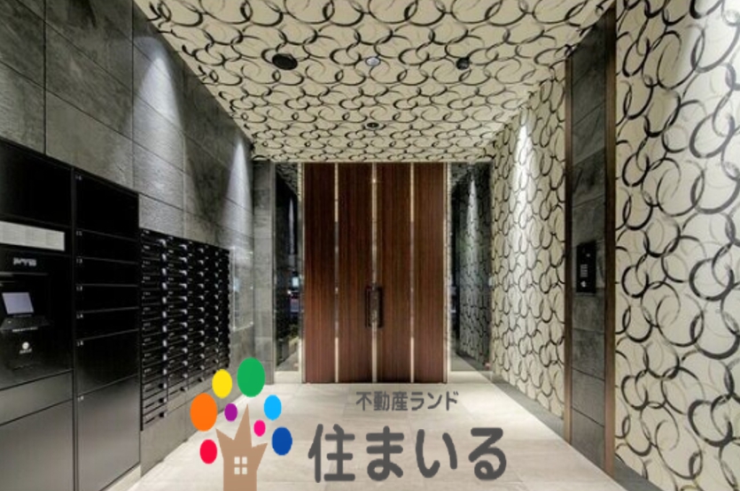 【名古屋市天白区古川町のマンションのロビー】