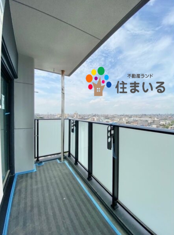 【名古屋市天白区古川町のマンションのバルコニー】