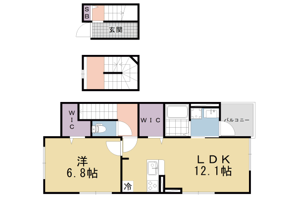 アビアントの間取り