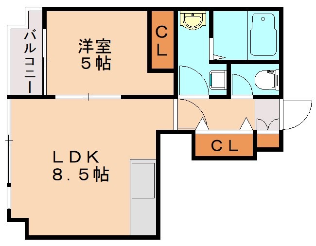 プレアール幸袋の間取り