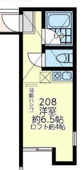 川崎市川崎区鋼管通のアパートの間取り