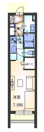 Ｋ’ｓ　ｃｉｔｙ４の間取り