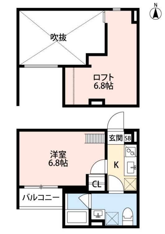 フォレスト丹波橋の間取り